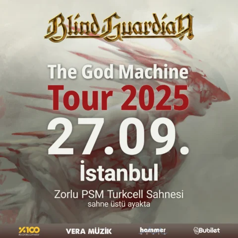 Blind Guardian İstanbul’da: The God Machine Tour 2025