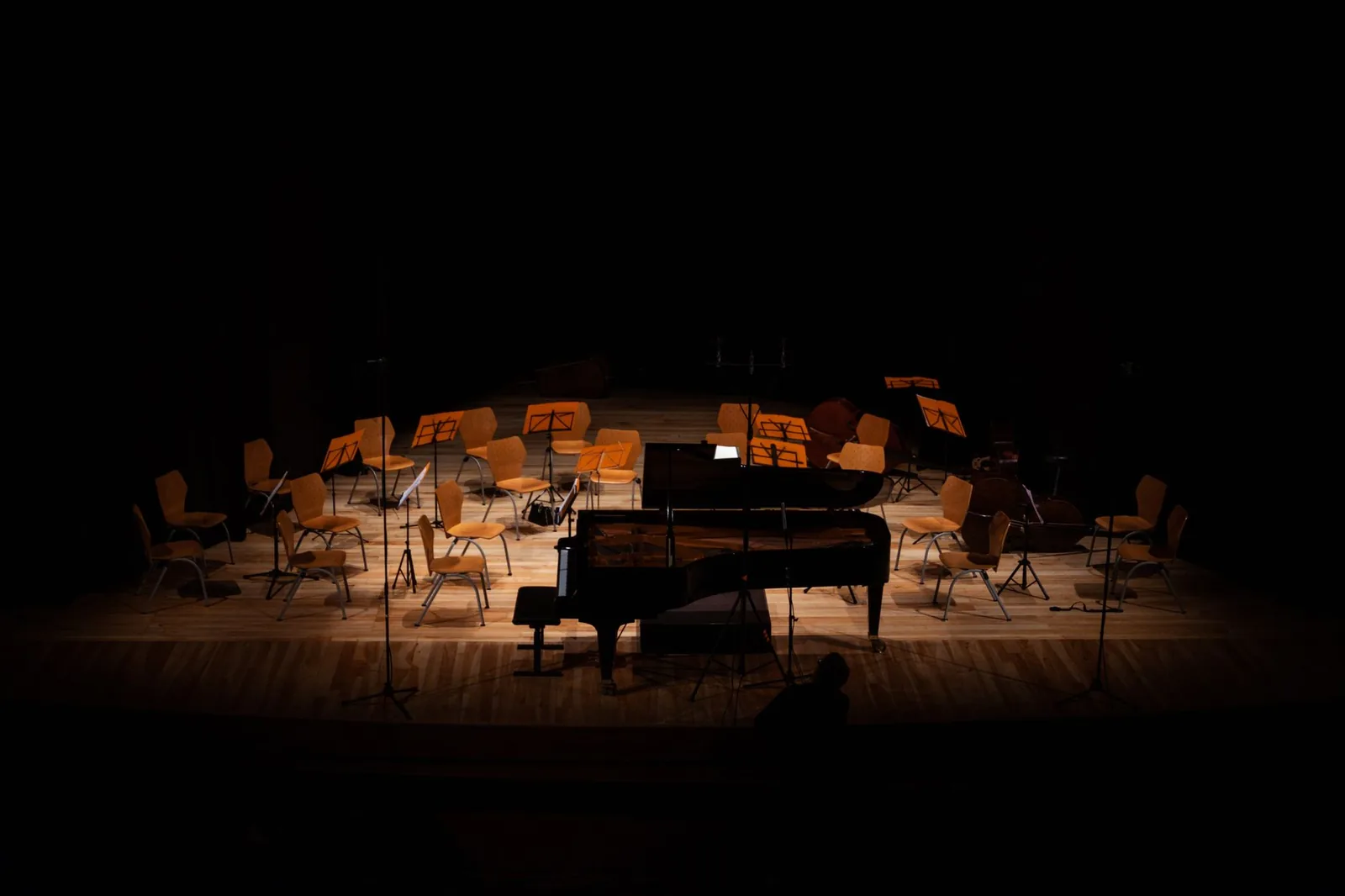 Emel Sayın Yeşilçam Senfonik Konseri 2026 orkestra ve sahne ışıkları